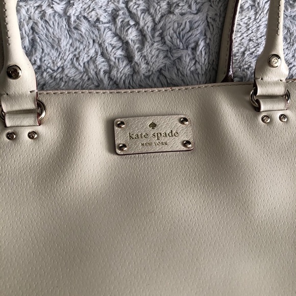 Kate Spade Leather Carryall Shoulder Bag Tote - Picture 2 of 16